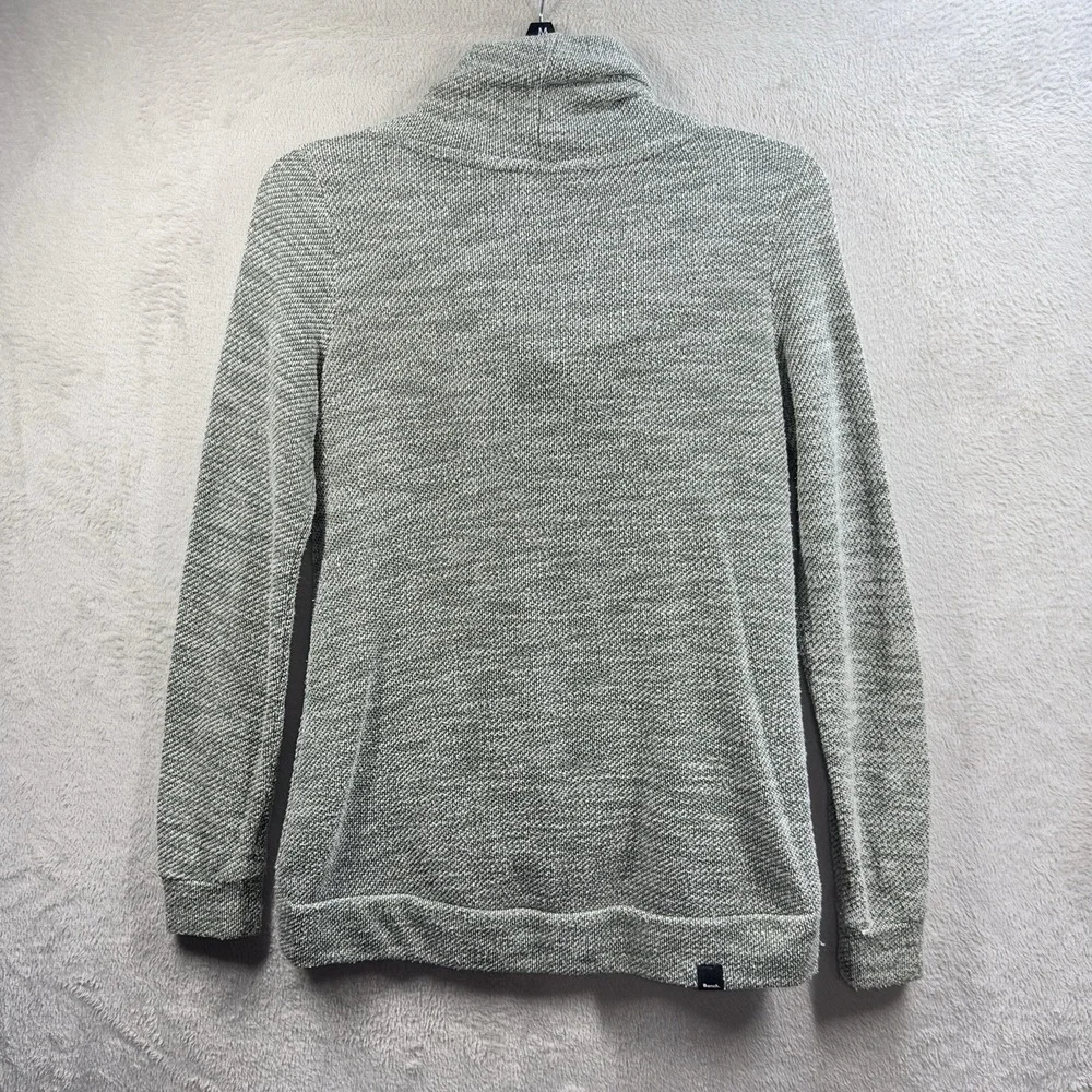 Bench Cowl Neck Textured Pullover Sweater Women's‎ XS Gray Pockets